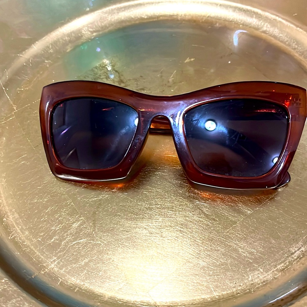Burnt Orange Sunglasses